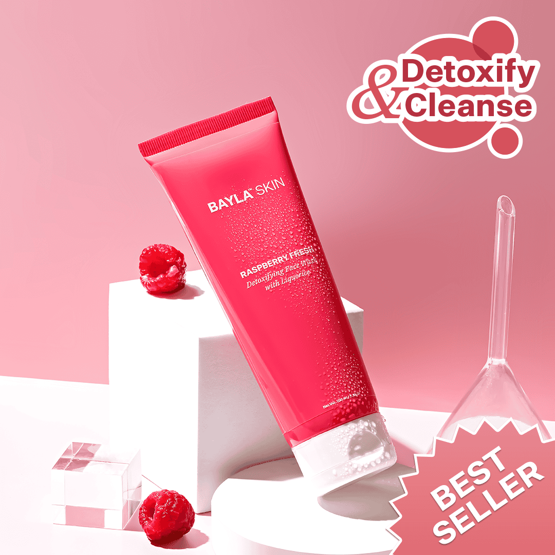 Raspberry & Liquorice Detoxifying Face Wash with Hyaluronic Acid