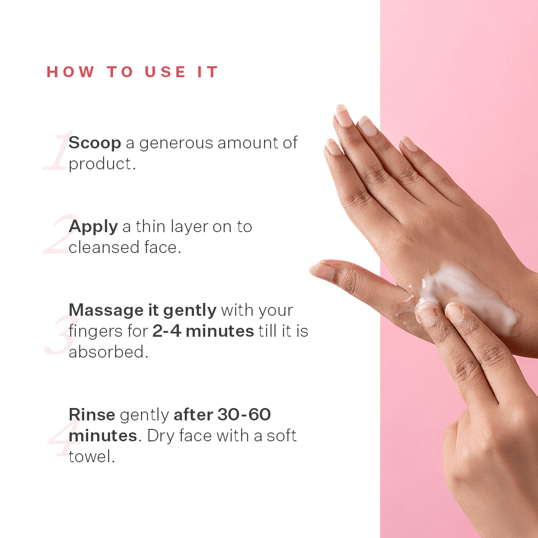 Raspberry Skin-Brightening Face Mask for Glowing Skin