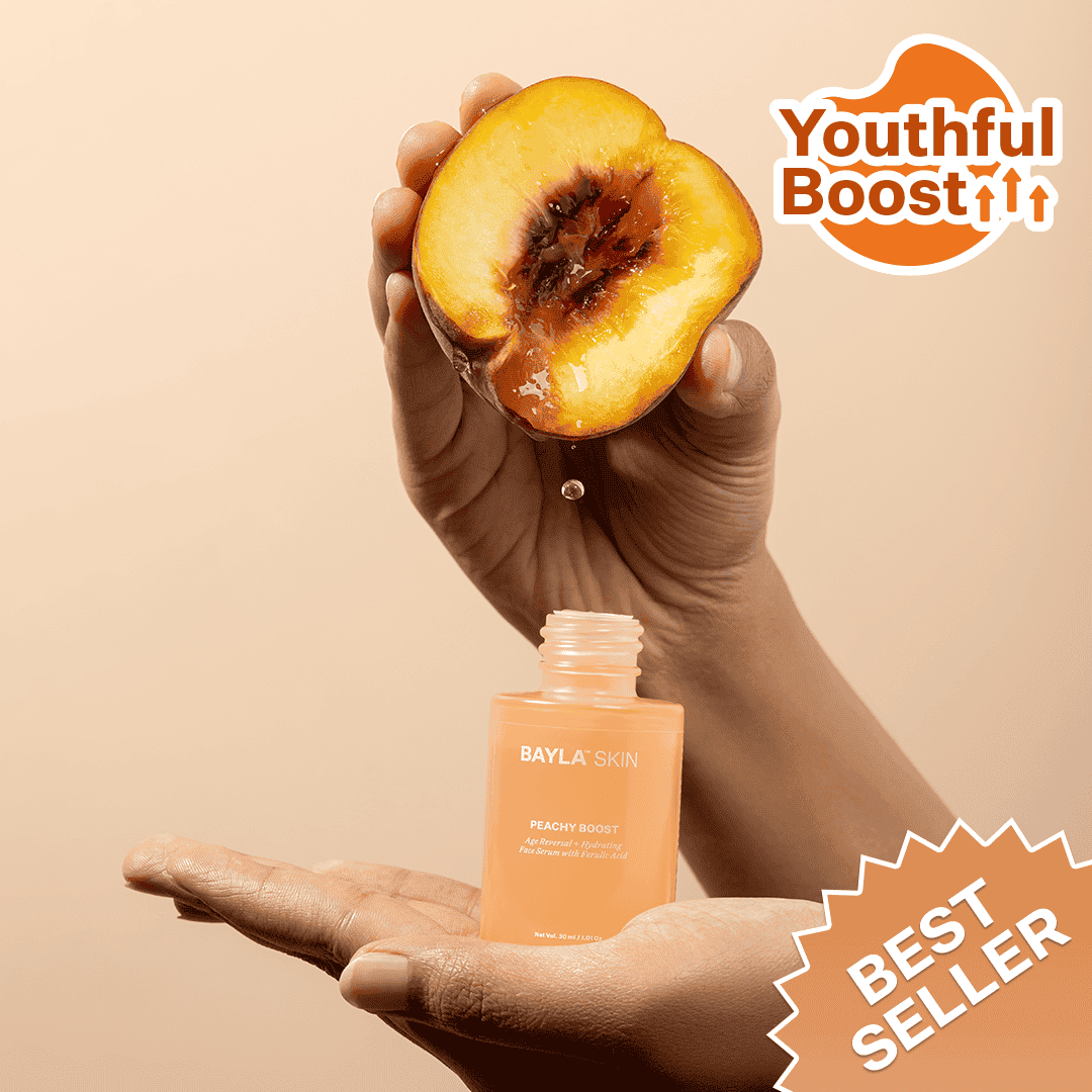 Peachy Boost Anti Aging Hydrating Face Serum for Radiant Skin