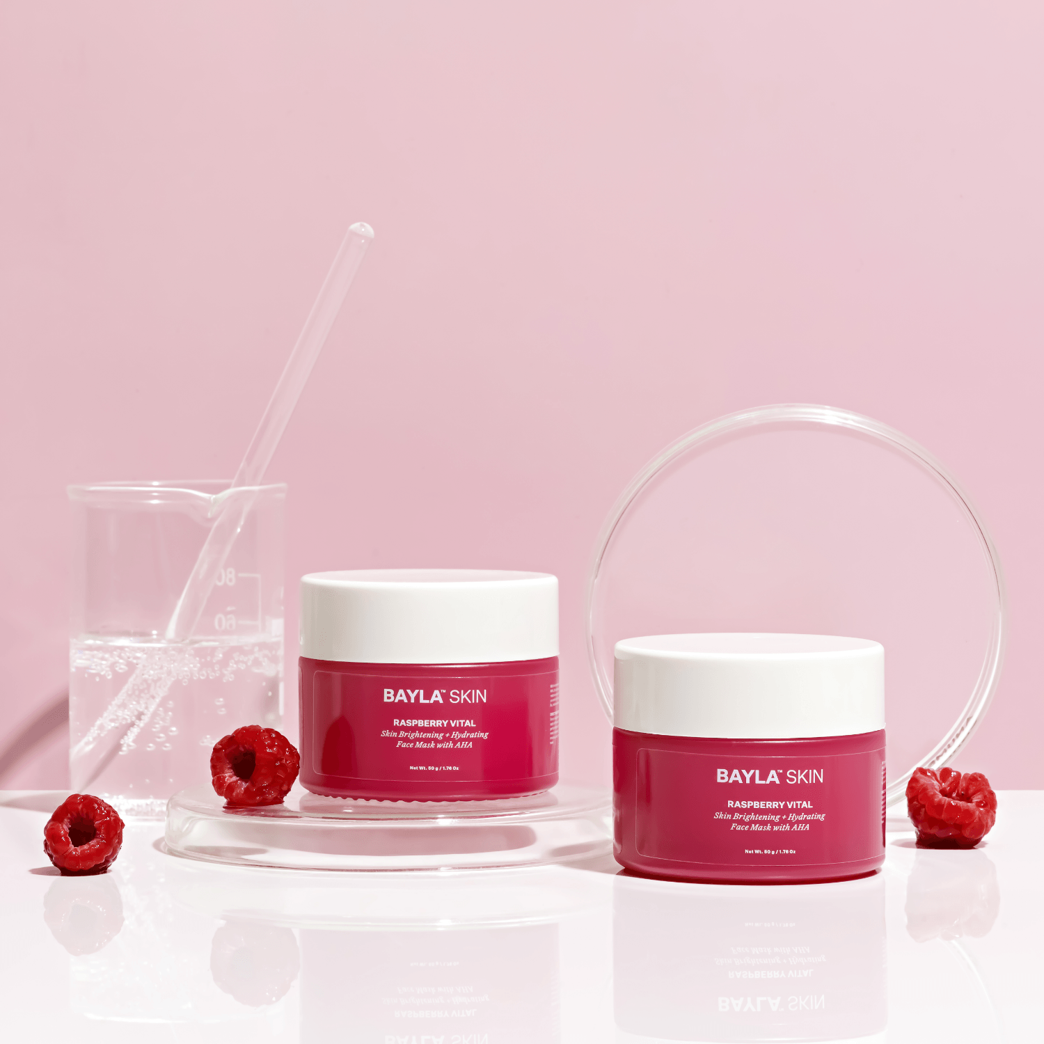 Raspberry Skin-Brightening Face Mask for Glowing Skin